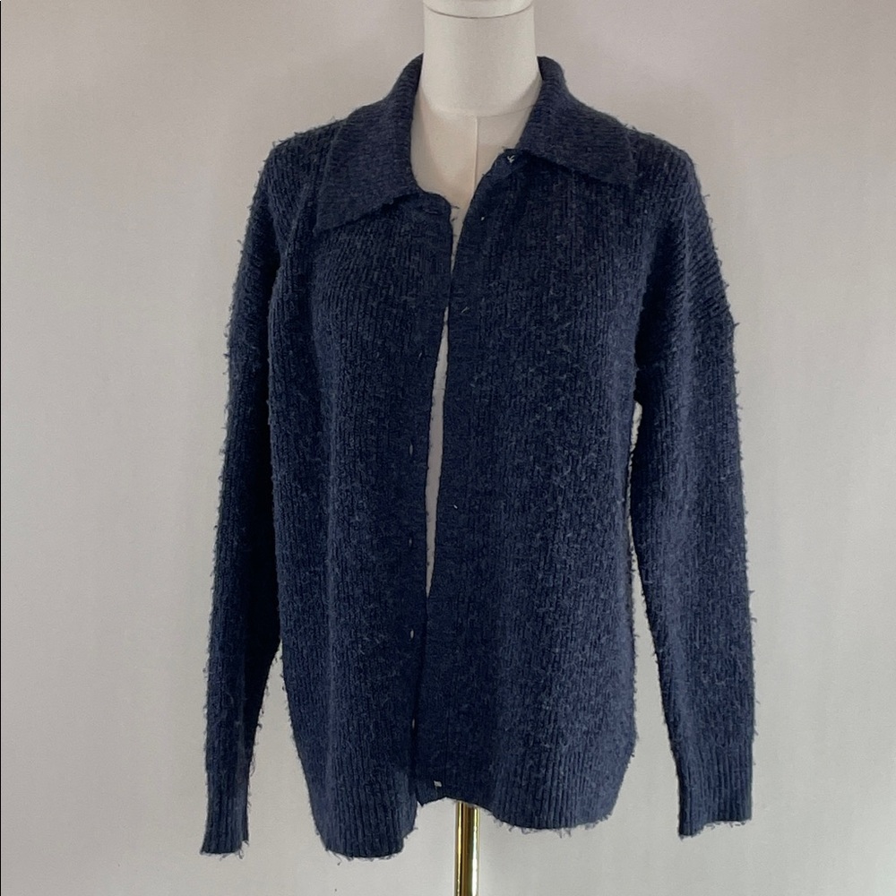Central Park West Millie Oversized Sweater Polo, S